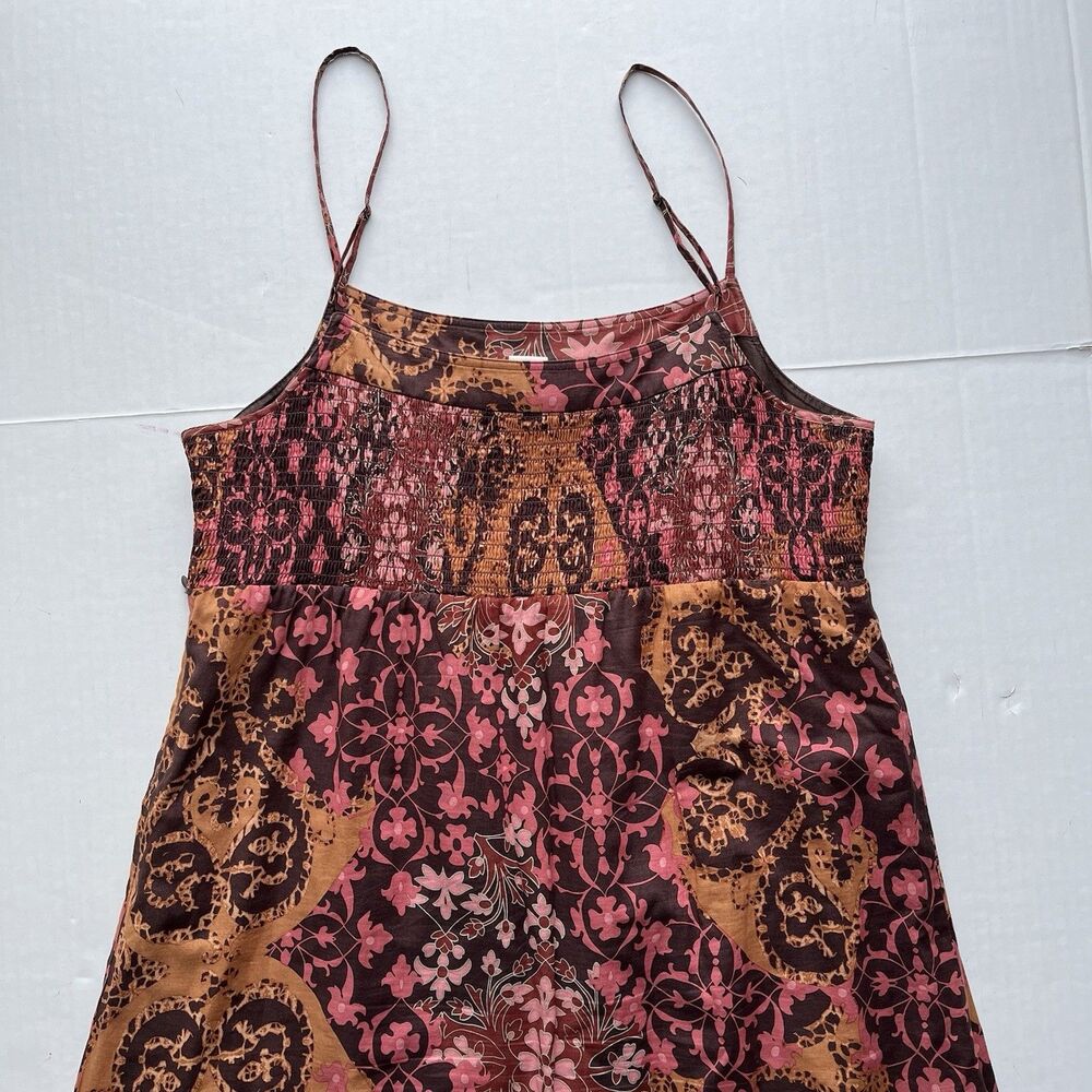 Sundance Maxi Dress Multi Tiered Flowy Womens Size 10 Boho Country (BROKEN ZIP) - Picture 3 of 10